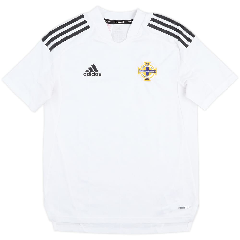 2020-21 Northern Ireland adidas Training Shirt - 8/10 - (L.Boys)
