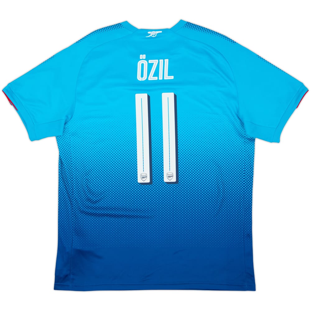 2017-18 Arsenal Away Shirt Ozil #11 - 9/10 - (L)