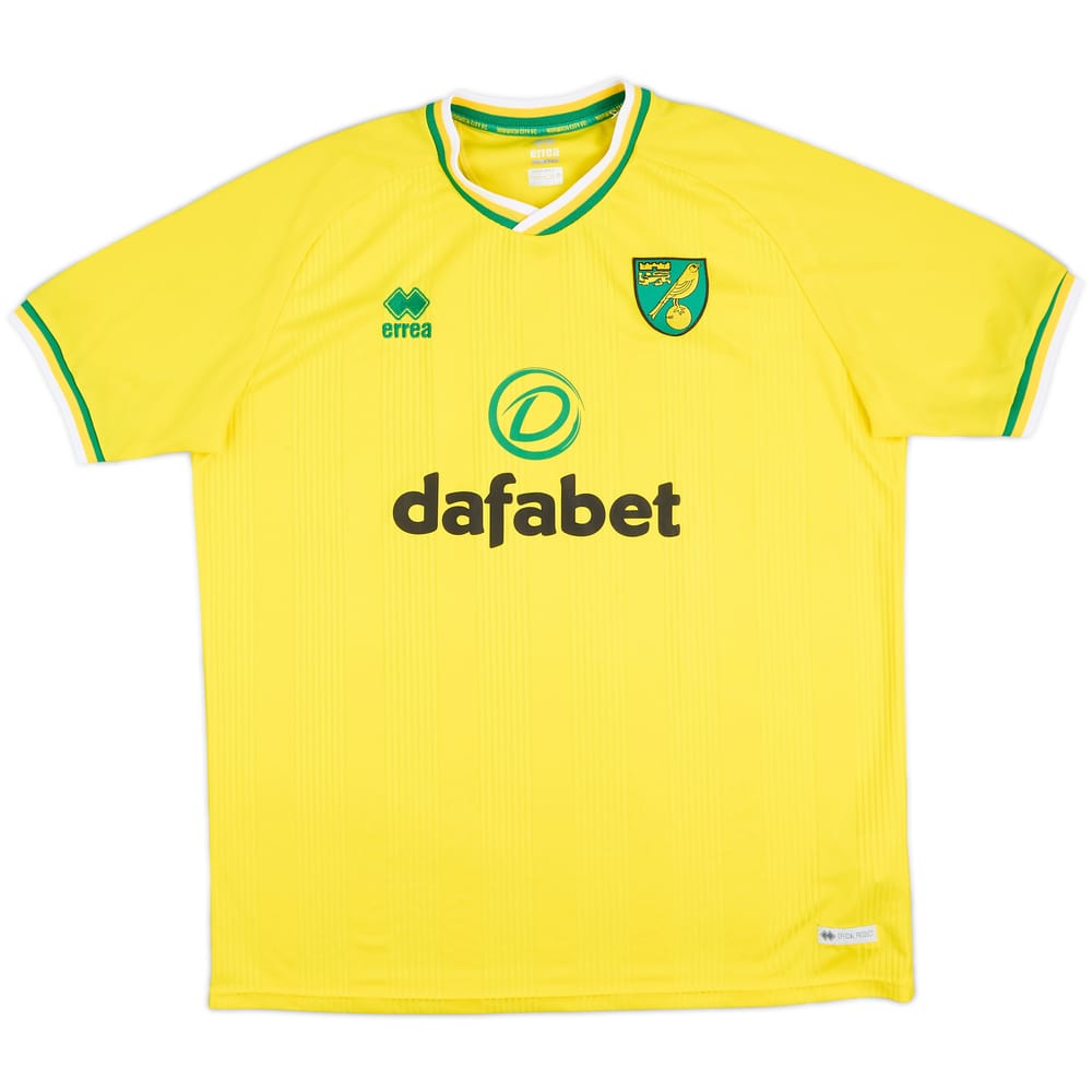 2020-21 Norwich City Home Shirt - 6/10 - (3XL)