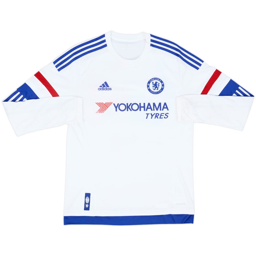 Camiseta de visitante de manga larga del Chelsea 2015-16 - 4/10 - (M)