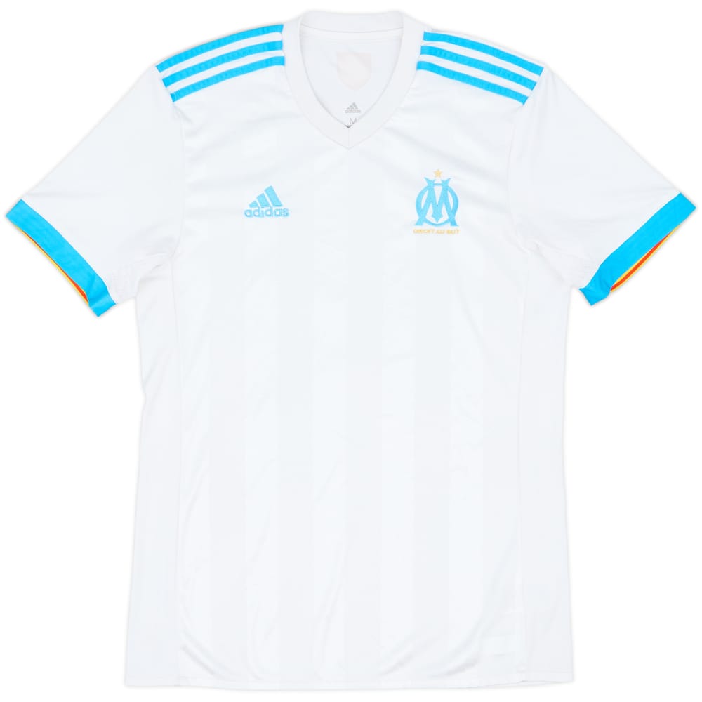 2017-18 Olympique Marseille Home Shirt - 8/10 - (M)