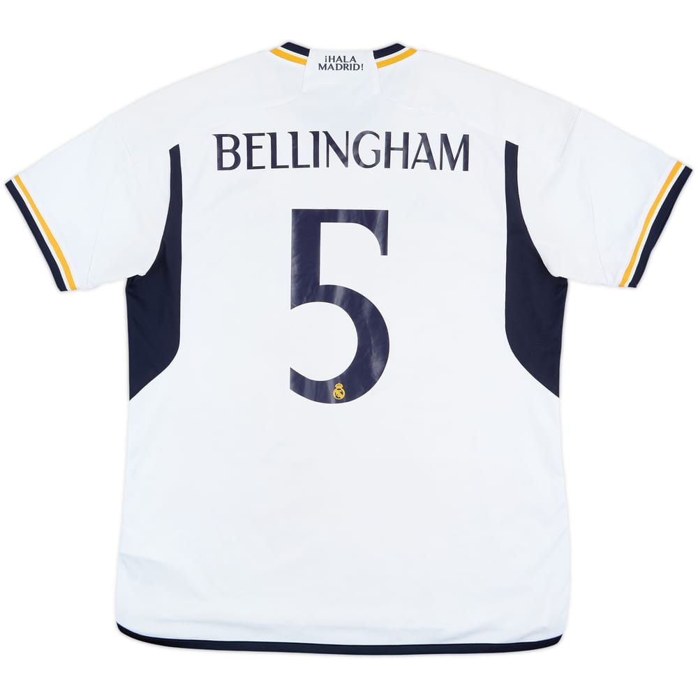 2023-24 Real Madrid Home Shirt Bellingham #5 - 6/10 - (XL)