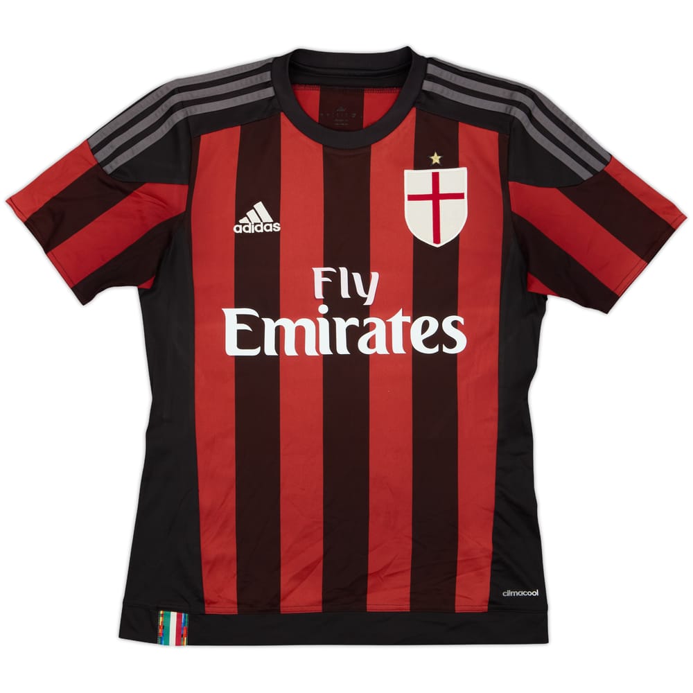 2015-16 AC Milan Home Shirt - 8/10 - (L)