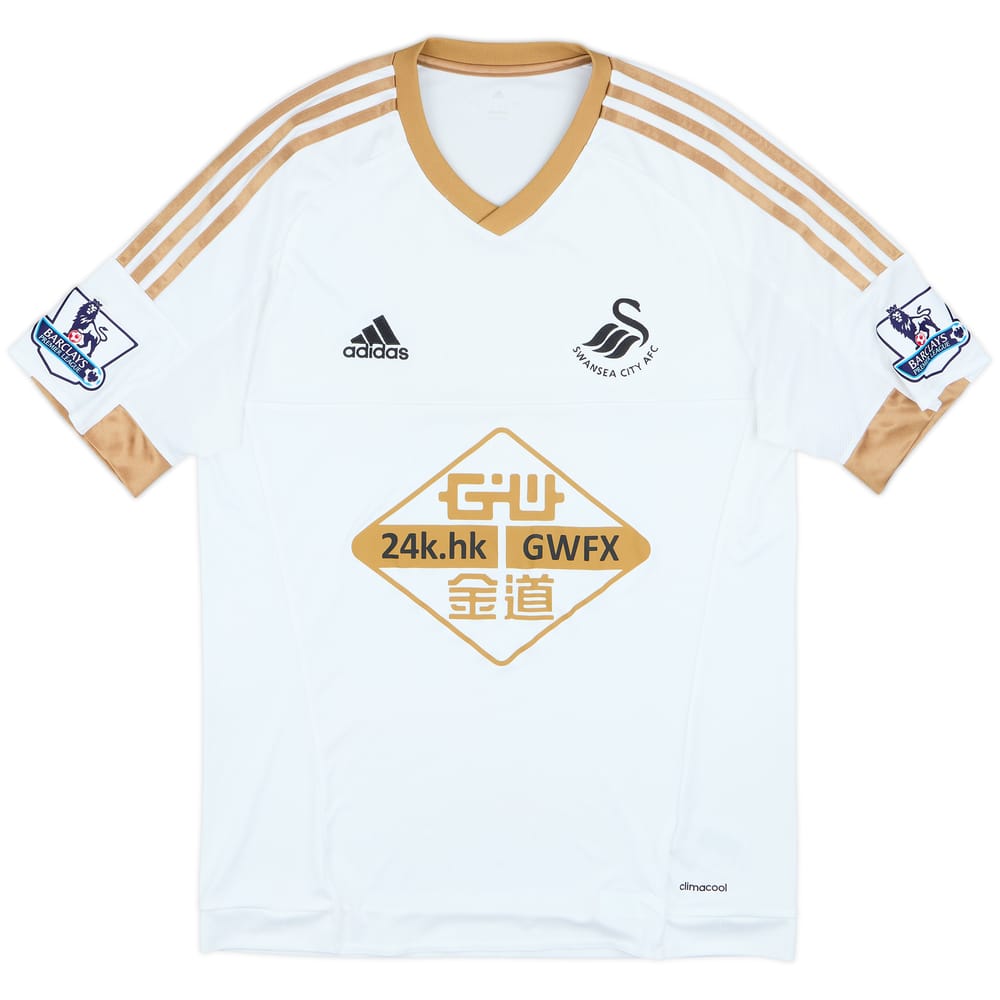 2015-16 Swansea Home Shirt - 7/10 - (M)