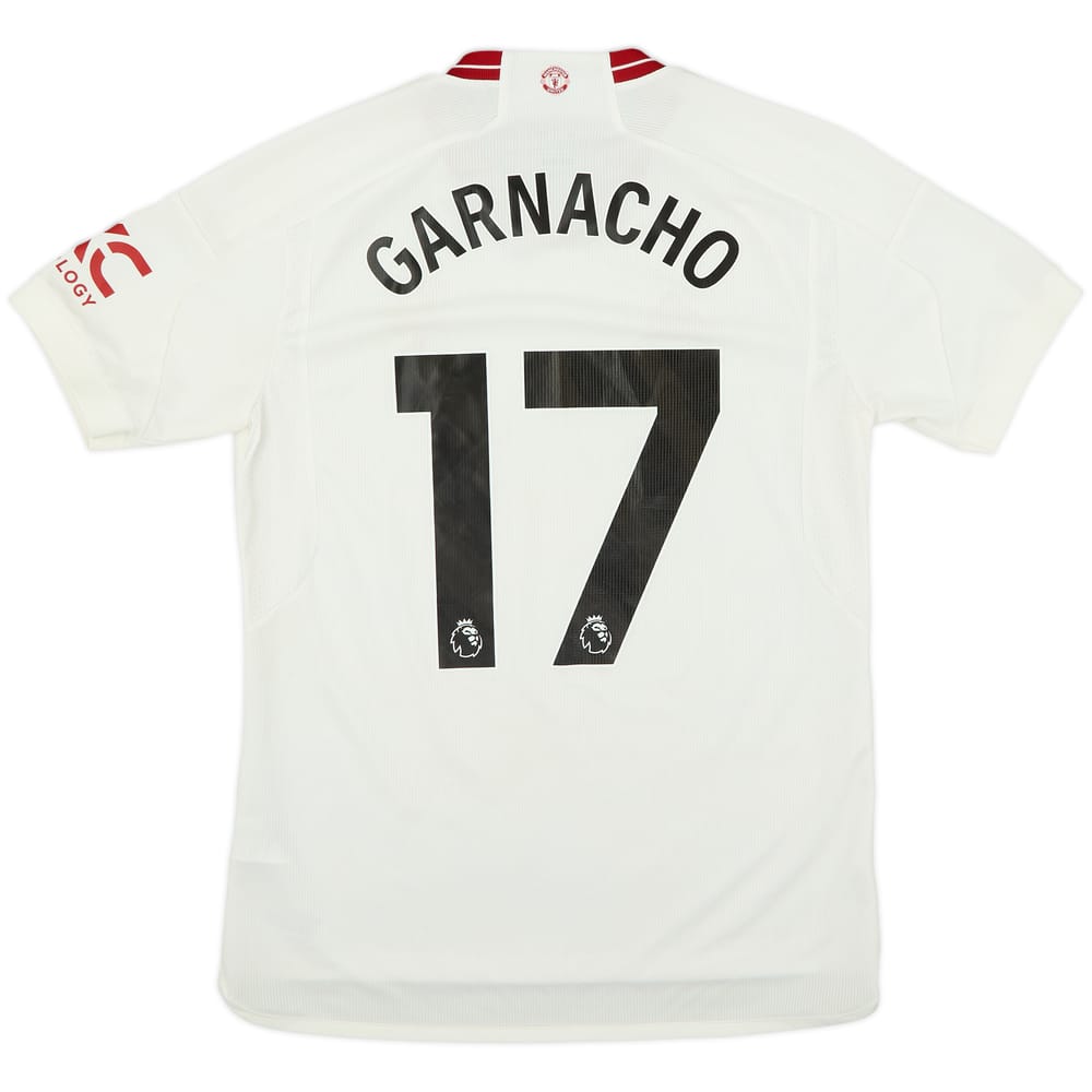 2023-24 Manchester United Third Shirt Garnacho #17 - 9/10 - (M)