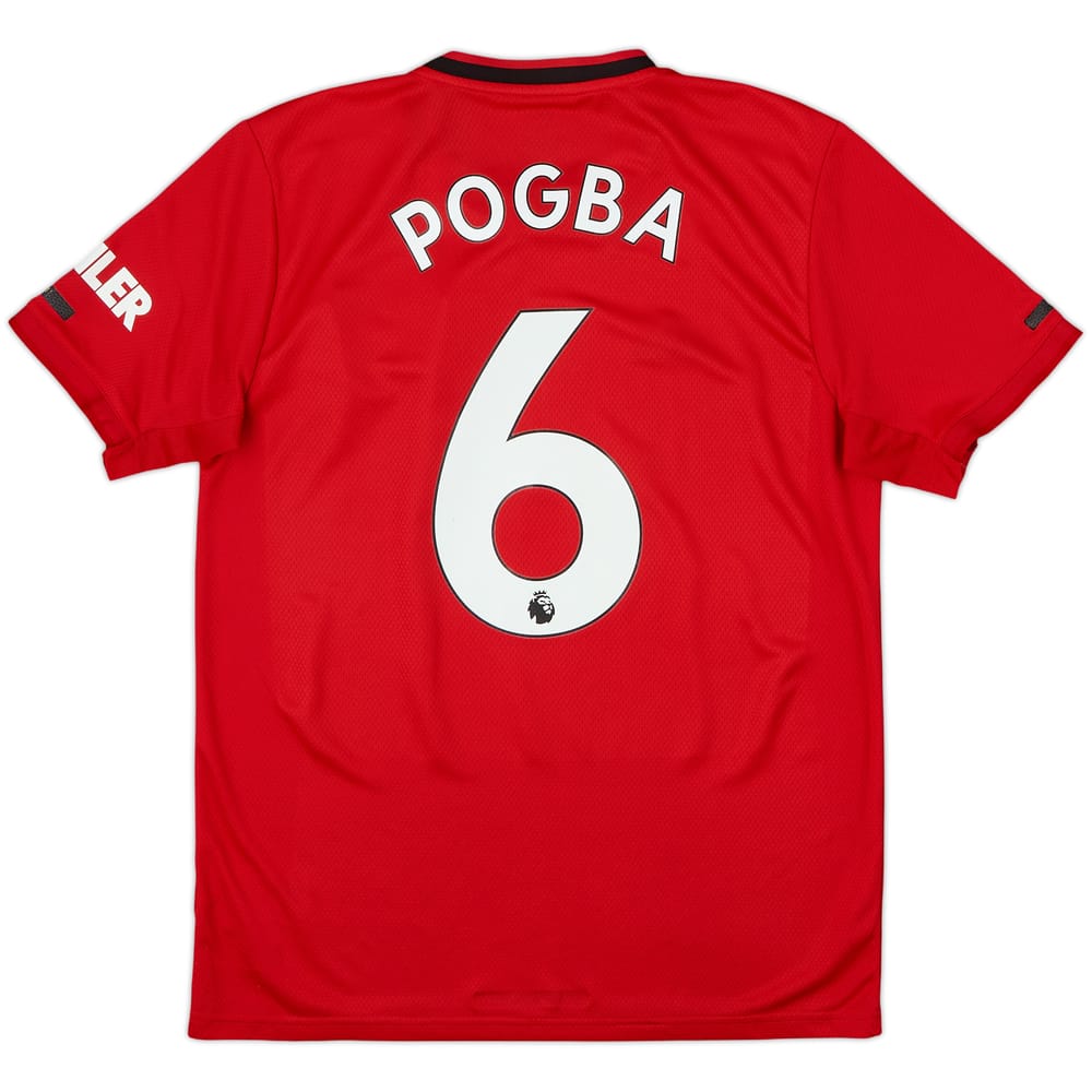 2019-20 Manchester United Home Shirt Pogba #6 - 6/10 - (M)