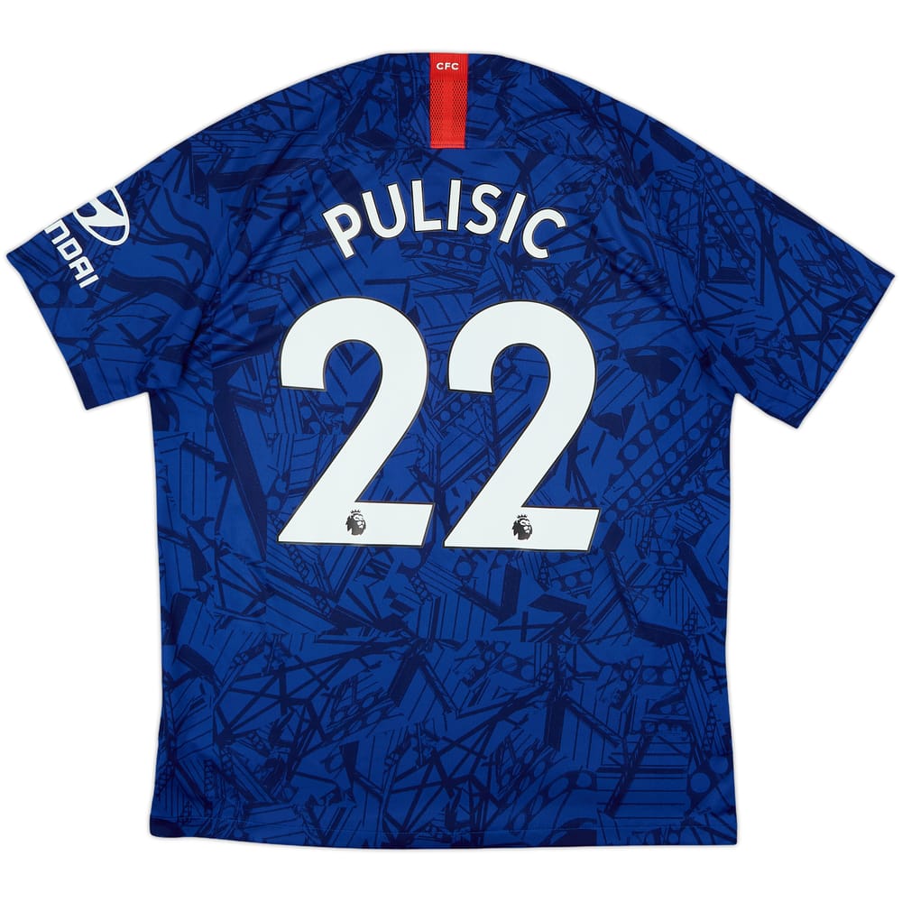 2019-20 Chelsea Home Shirt Pulisic #22 - 8/10 - (L)