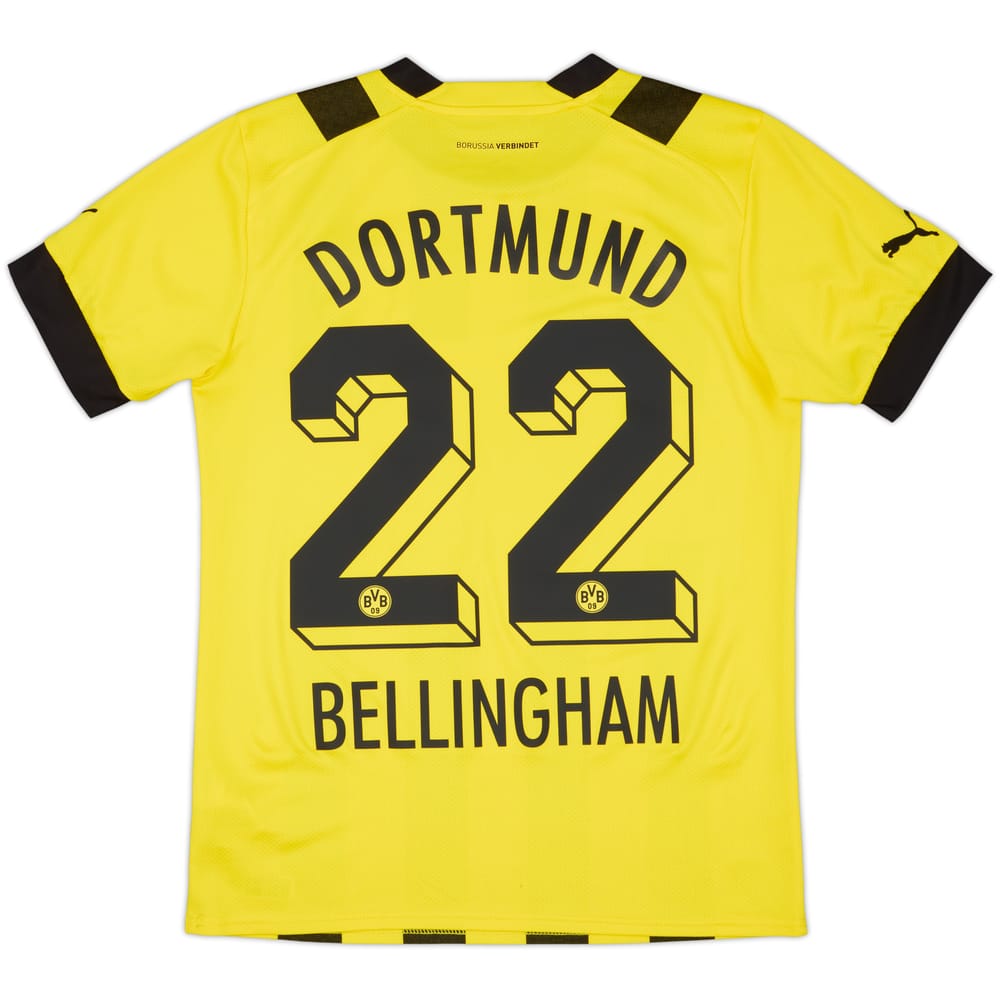 2022-23 Dortmund Home Shirt Bellingham #22 - 6/10 - (S)