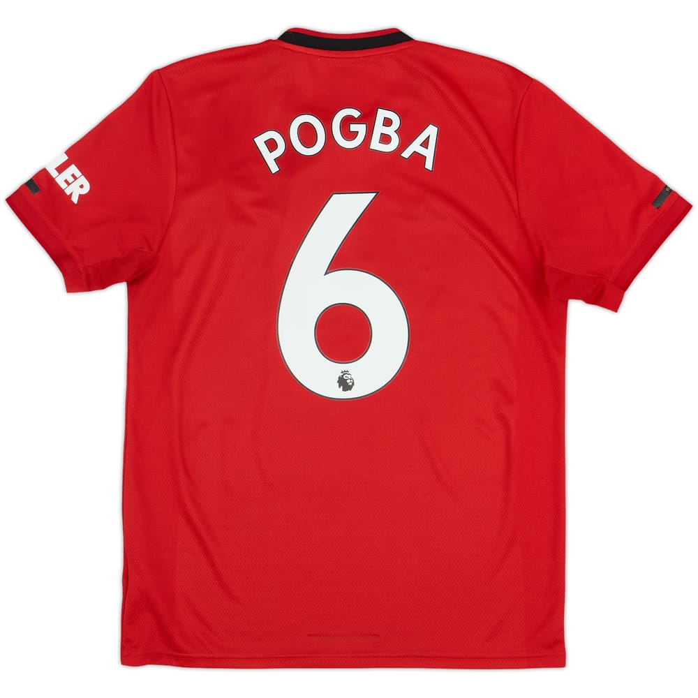 2019-20 Manchester United Home Shirt Pogba #6 - 7/10 - (M)