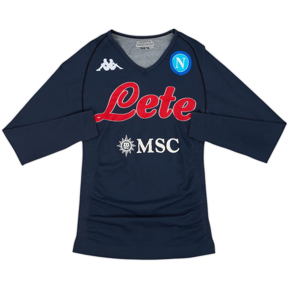 2015-17 Napoli Kappa Compression L/S Shirt - 6/10 - (3XL/4XL)