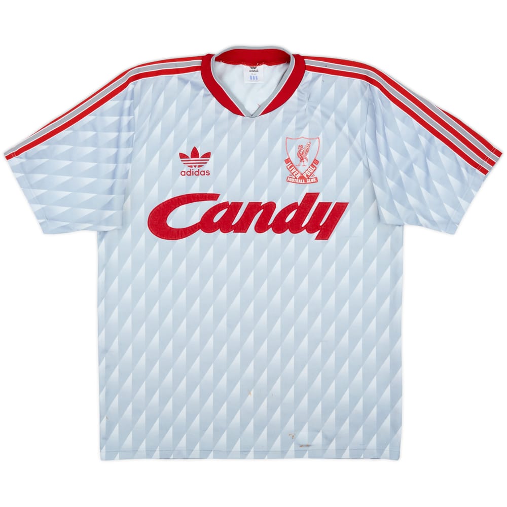 Camiseta de visitante del Liverpool 1989-91 - 5/10 - (M)