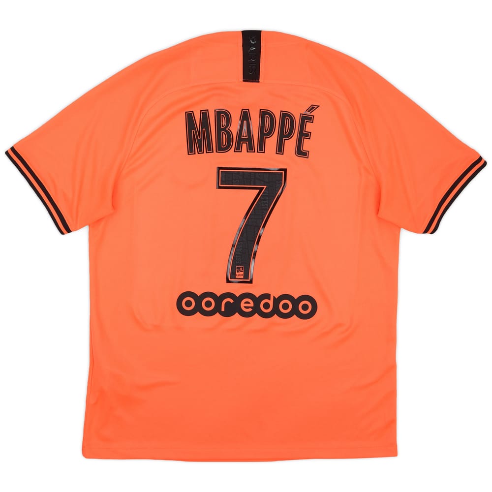 2019-20 Paris Saint-Germain Away Shirt Mbappe #7 - 9/10 - (L)