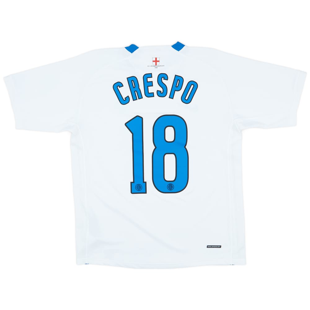 2006-07 Inter Milan Away Shirt Crespo #18 - 9/10 - (M)