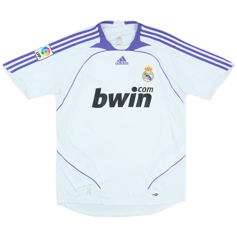 2007-08 Real Madrid Home Shirt - 7/10 - (M)