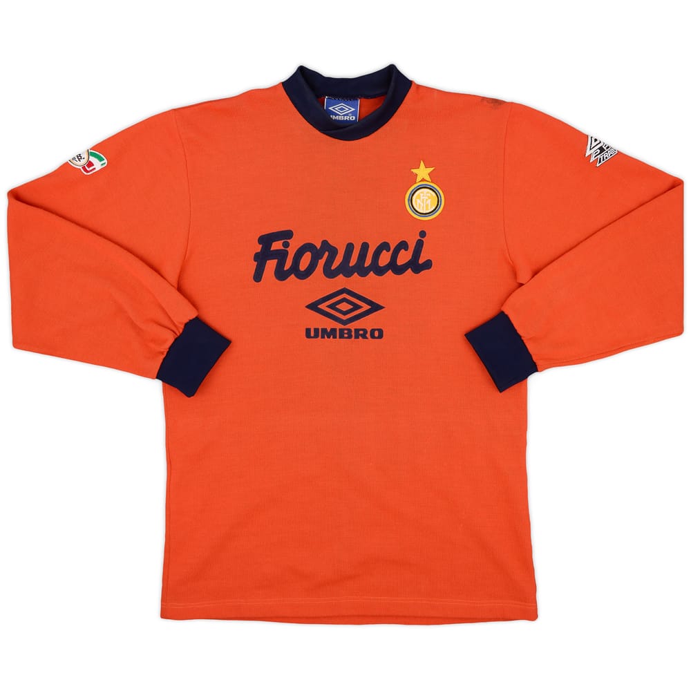 1992-93 Inter Milan Umbro Training Top - 8/10 - (XL)
