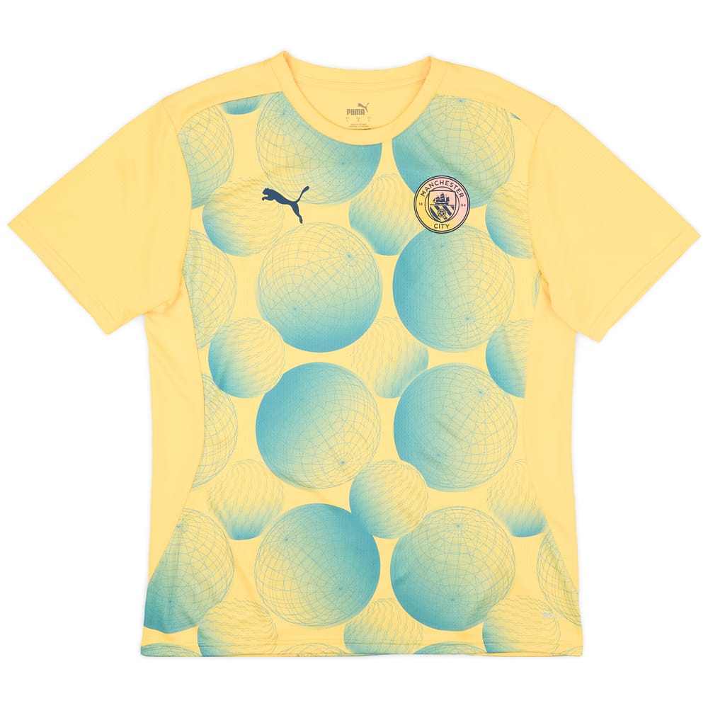 2024-25 Manchester City Puma Pre-Match Shirt - As New