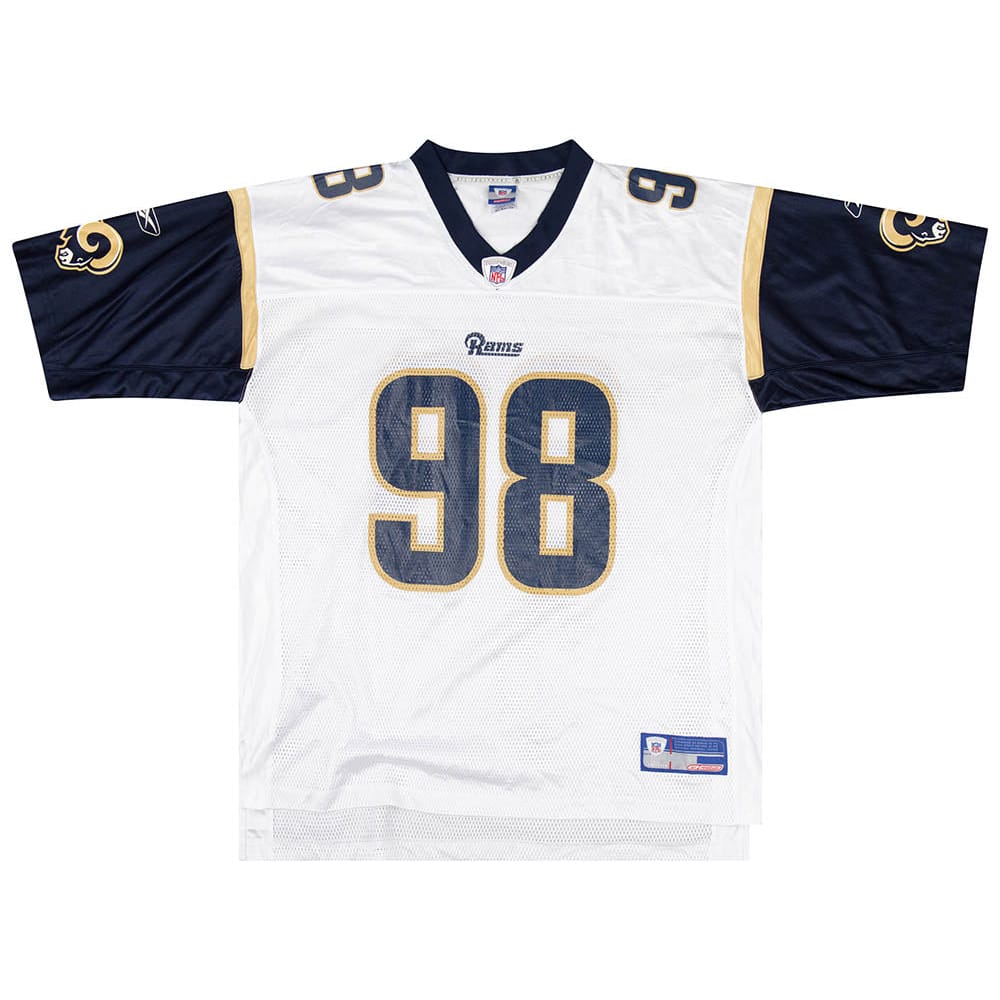 2002-03 St. Louis Rams Wistrom #98 Reebok On Field Jersey (Away) XL
