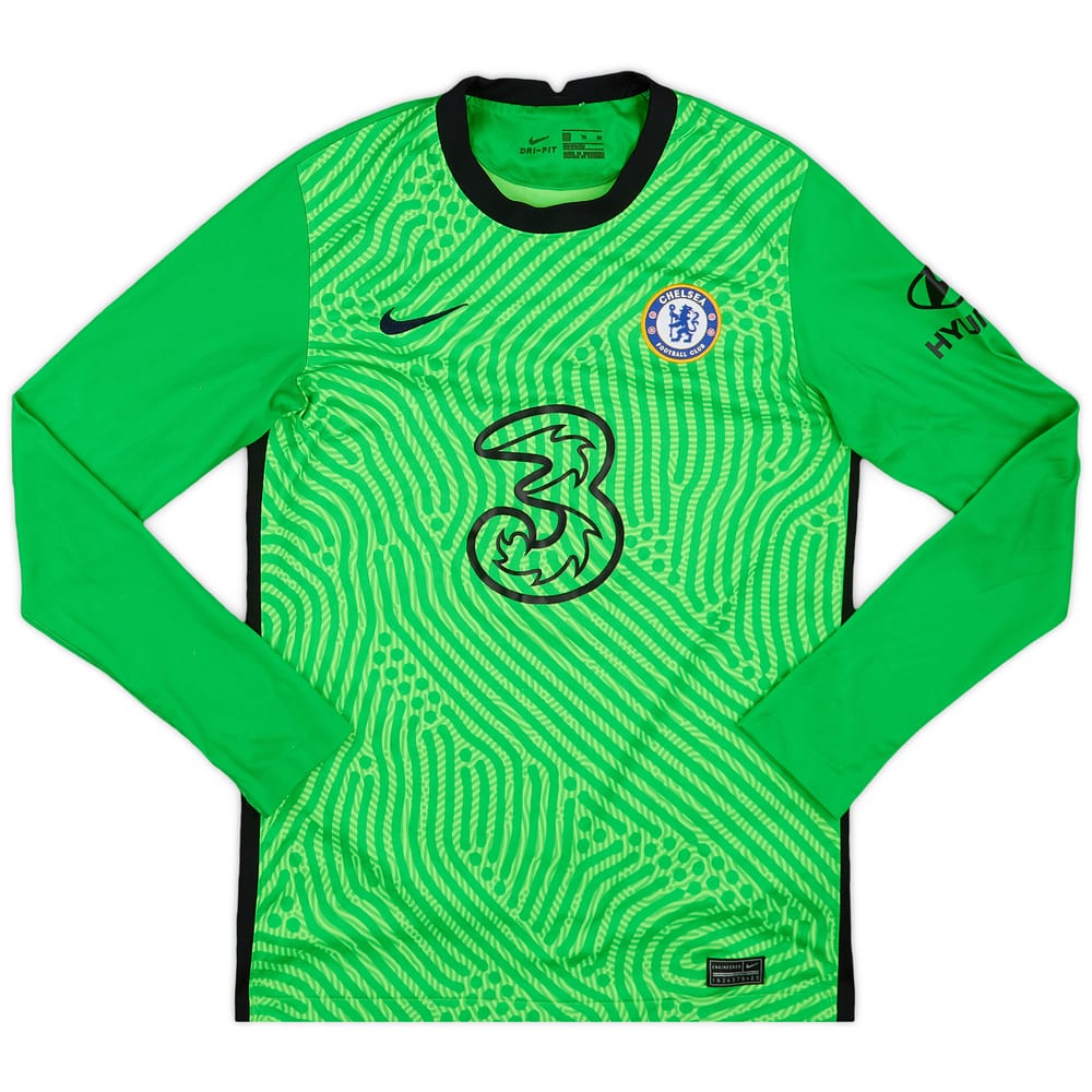 2020-21 Chelsea GK Shirt - 7/10 - (XL.Boys)