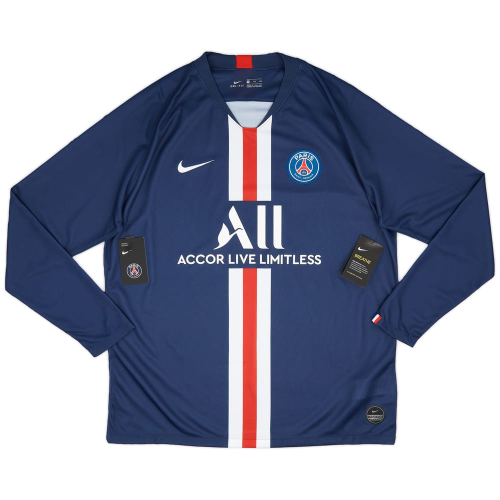 2019-20 Paris Saint-Germain Home L/S Shirt (XXL)