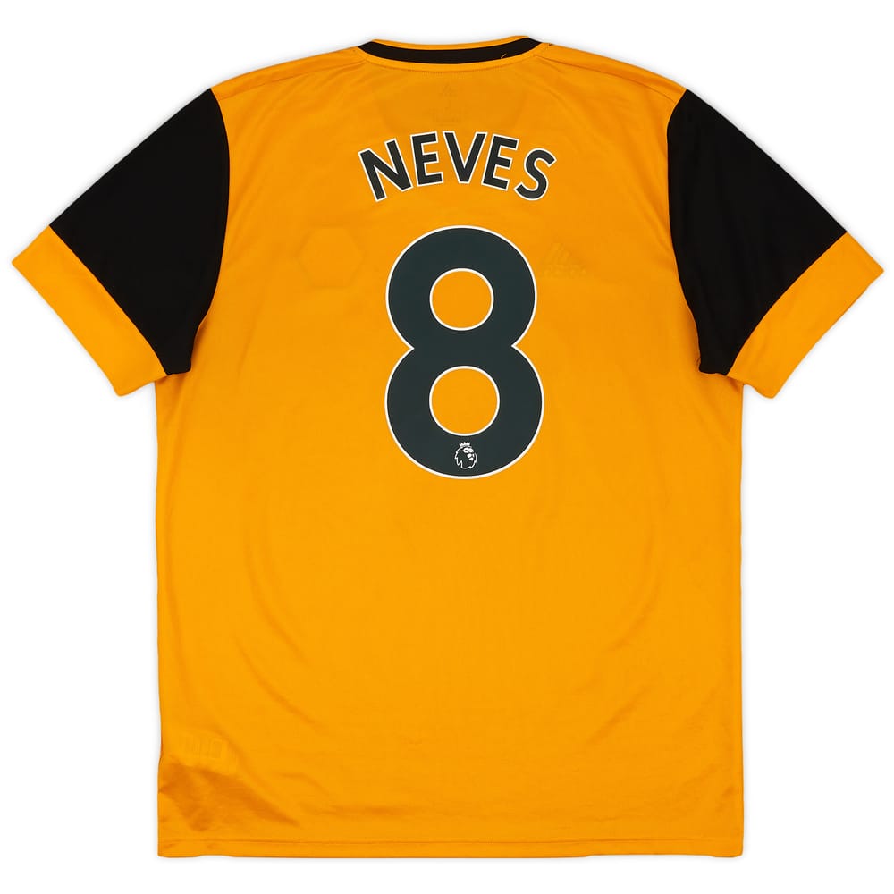 2020-21 Wolves Home Shirt Neves #8 - 8/10 - (L)