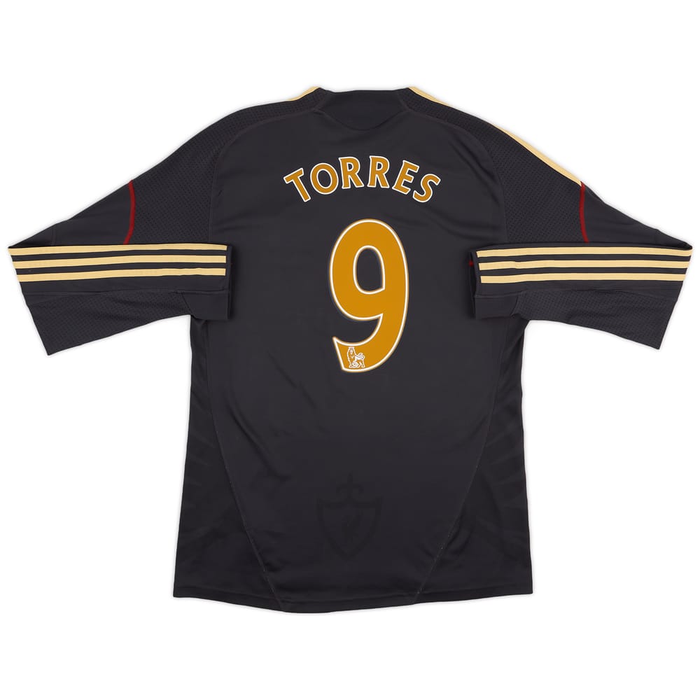 2009-10 Liverpool Away L/S Shirt Torres #9 - 5/10 - (L)