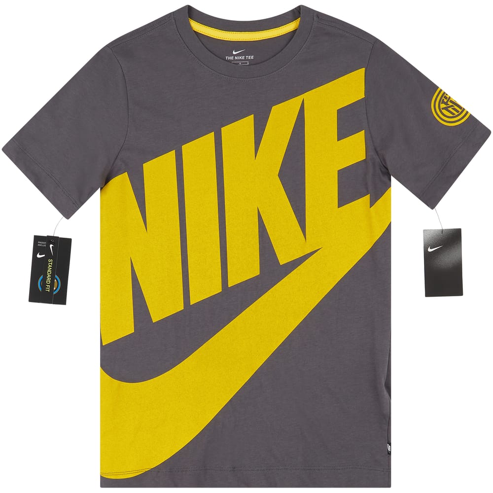 2019-20 Inter Milan Nike Logo Tee - 8/10 - KIDS