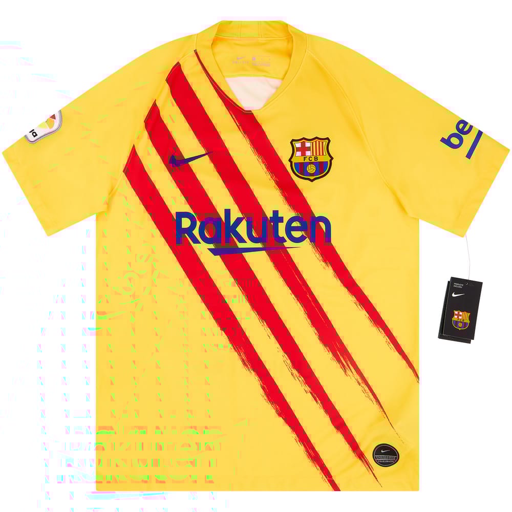 2020-21 Barcelona 'Senyera' Fourth Shirt