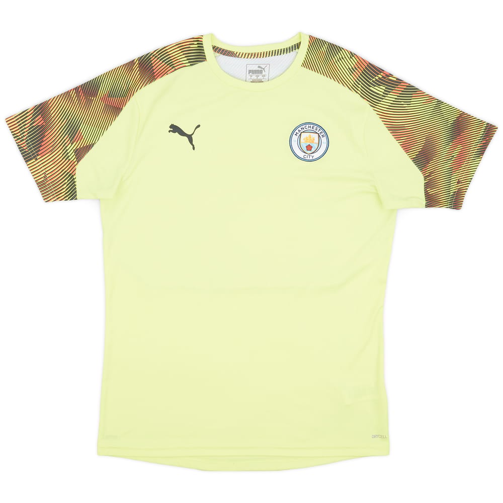2019-20 Manchester City Puma Training Shirt - 8/10 - (L)