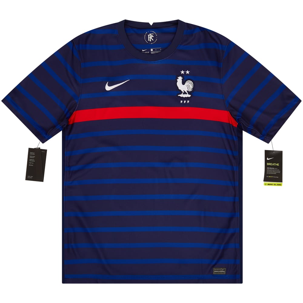 2020-21 France Home Shirt