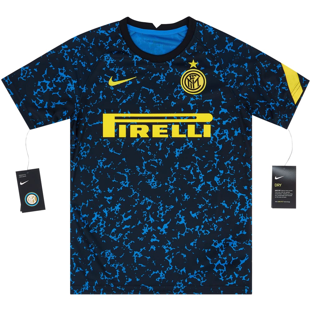 2020-21 Inter Milan Nike Pre-Match Training Shirt KIDS