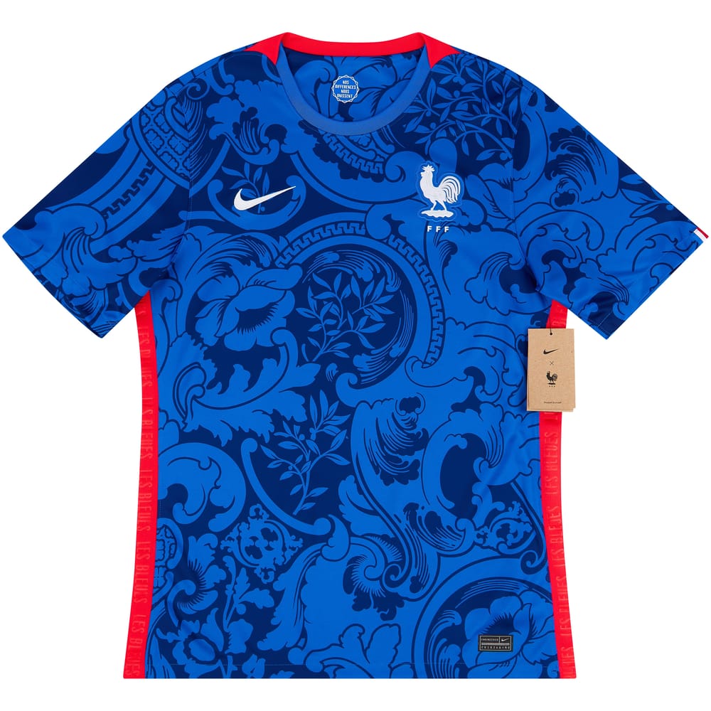 2022-23 France Women's Home Shirt (Mens Fit)