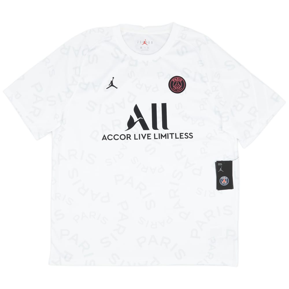 2020-21 Paris Saint-Germain x Air Jordan Player Issue Warm-Up Shirt (XXL)