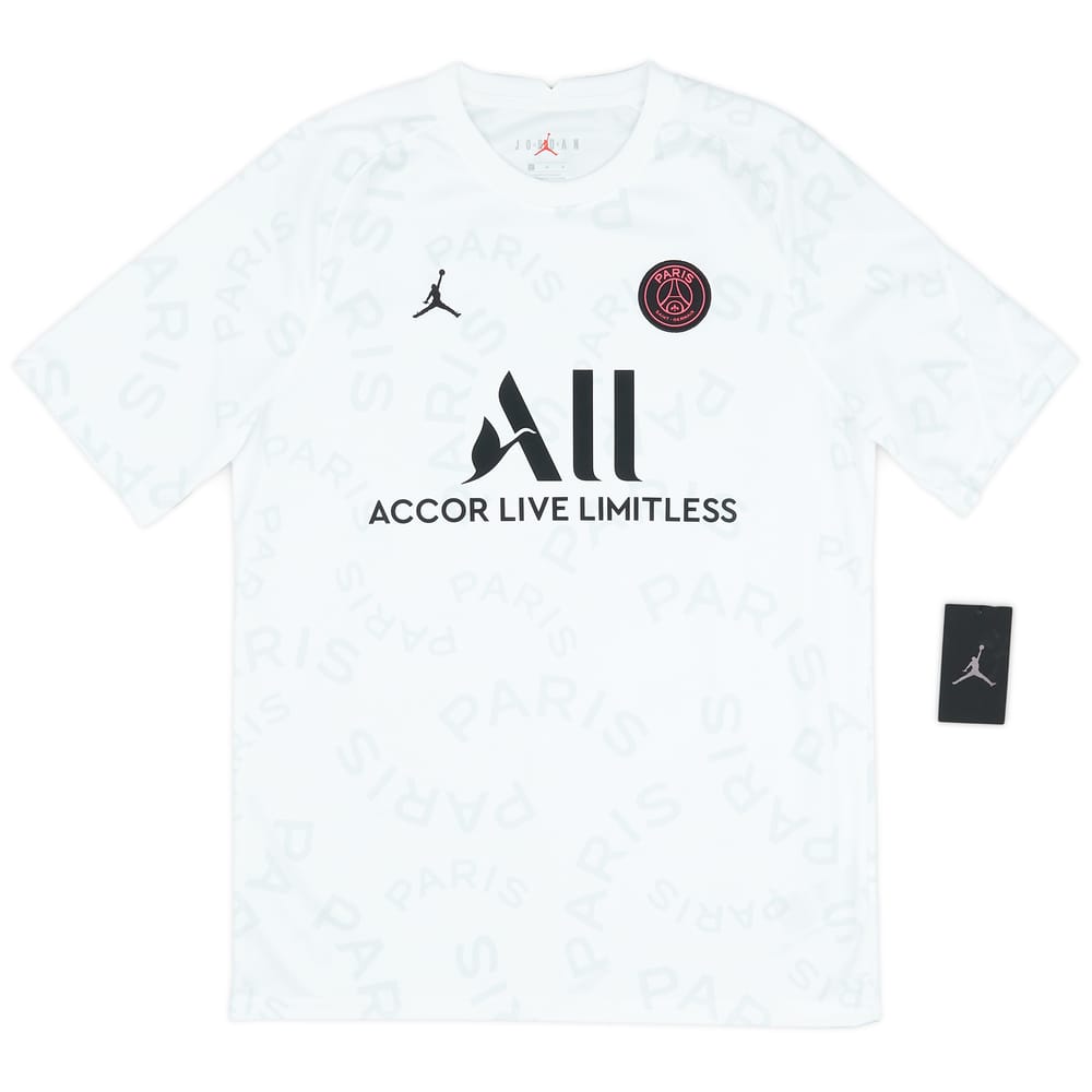 2020-21 Paris Saint-Germain x Air Jordan Player Issue Warm-Up Shirt