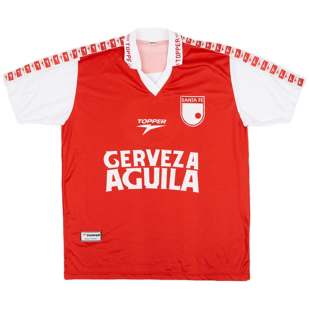 1998 Independiente Santa Fe Home Shirt #5 - 8/10 - (L)