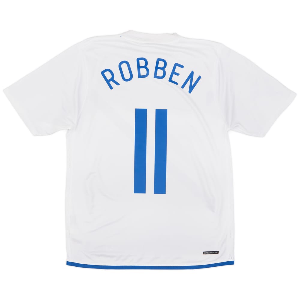 2006-08 Netherlands Away Shirt Robben #11 - 7/10 - (S)