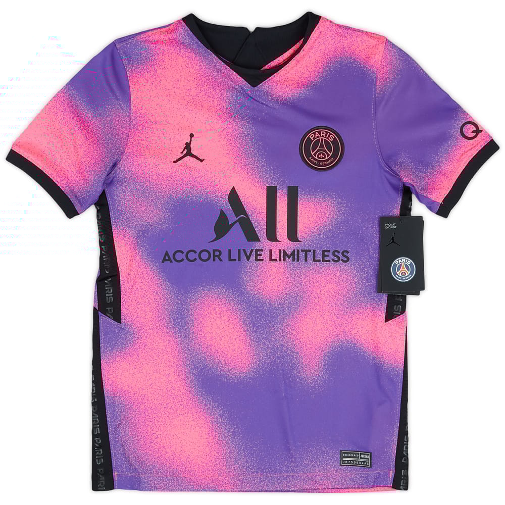 2020-21 Paris Saint-Germain x Air Jordan Fourth Shirt (M.Kids)