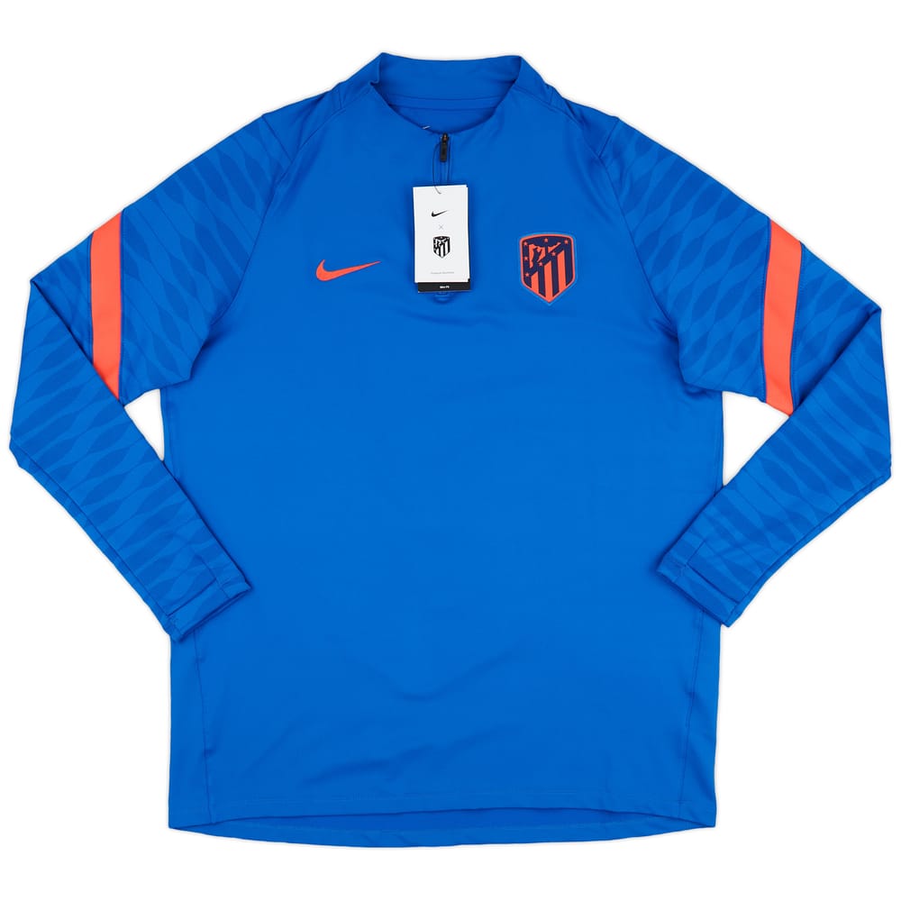 2021-22 Atletico Madrid Nike 1/4 Zip Training Top (S)