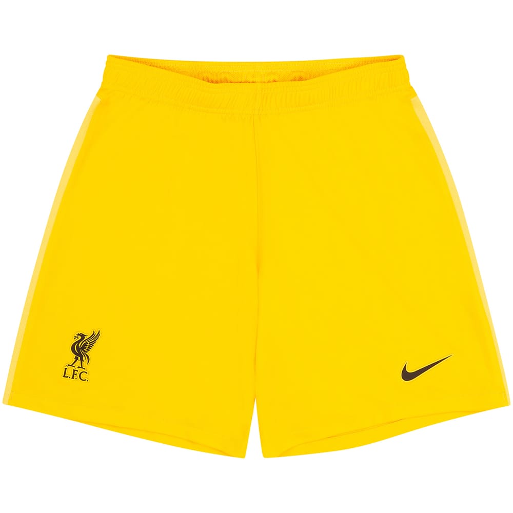 2021-22 Liverpool Player Issue GK Shorts