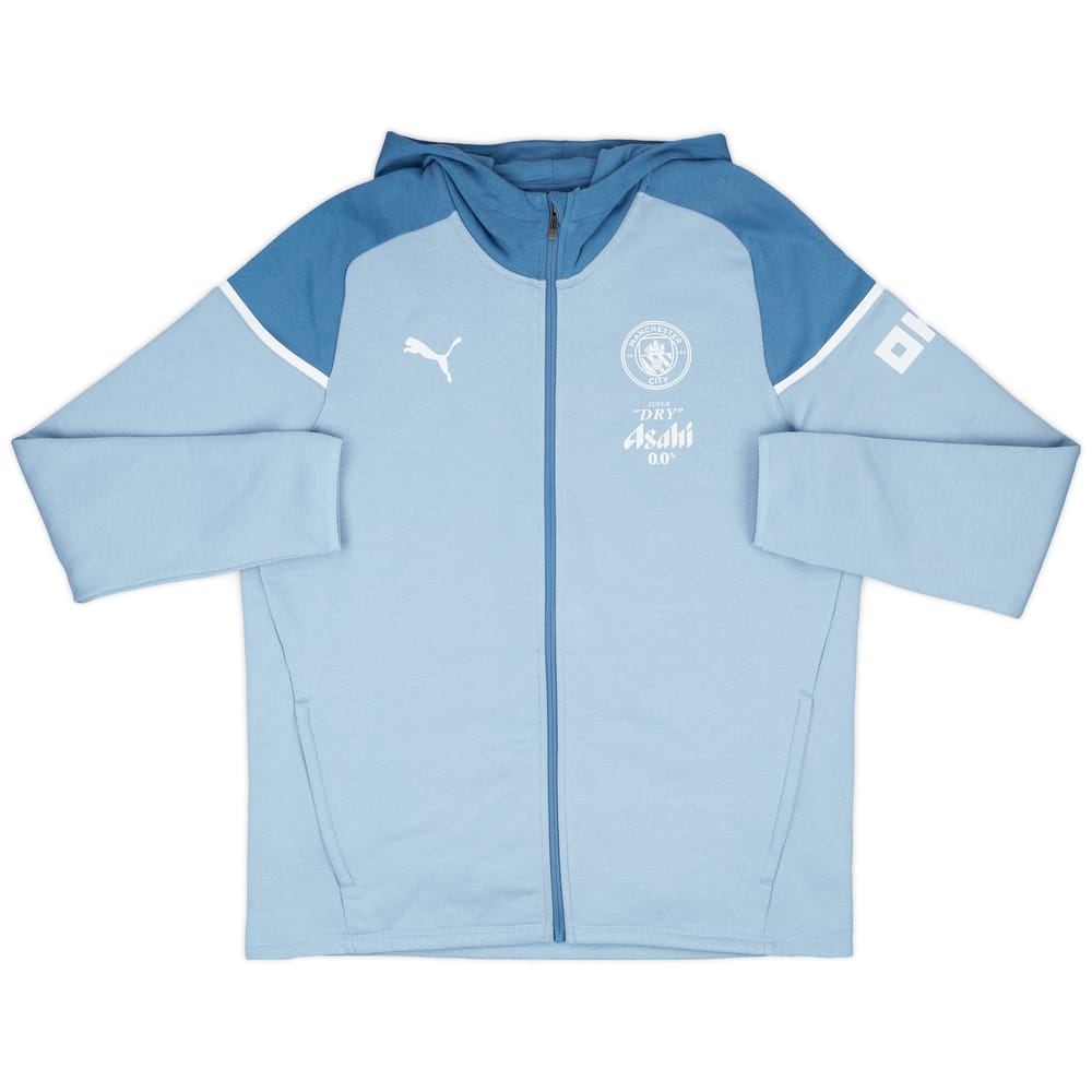 2023-24 Manchester City Player Issue Casuals Hooded Jacket (L)