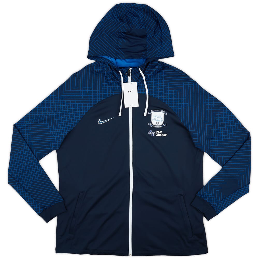2022-23 Preston North End Nike Hooded Jacket  (XL)