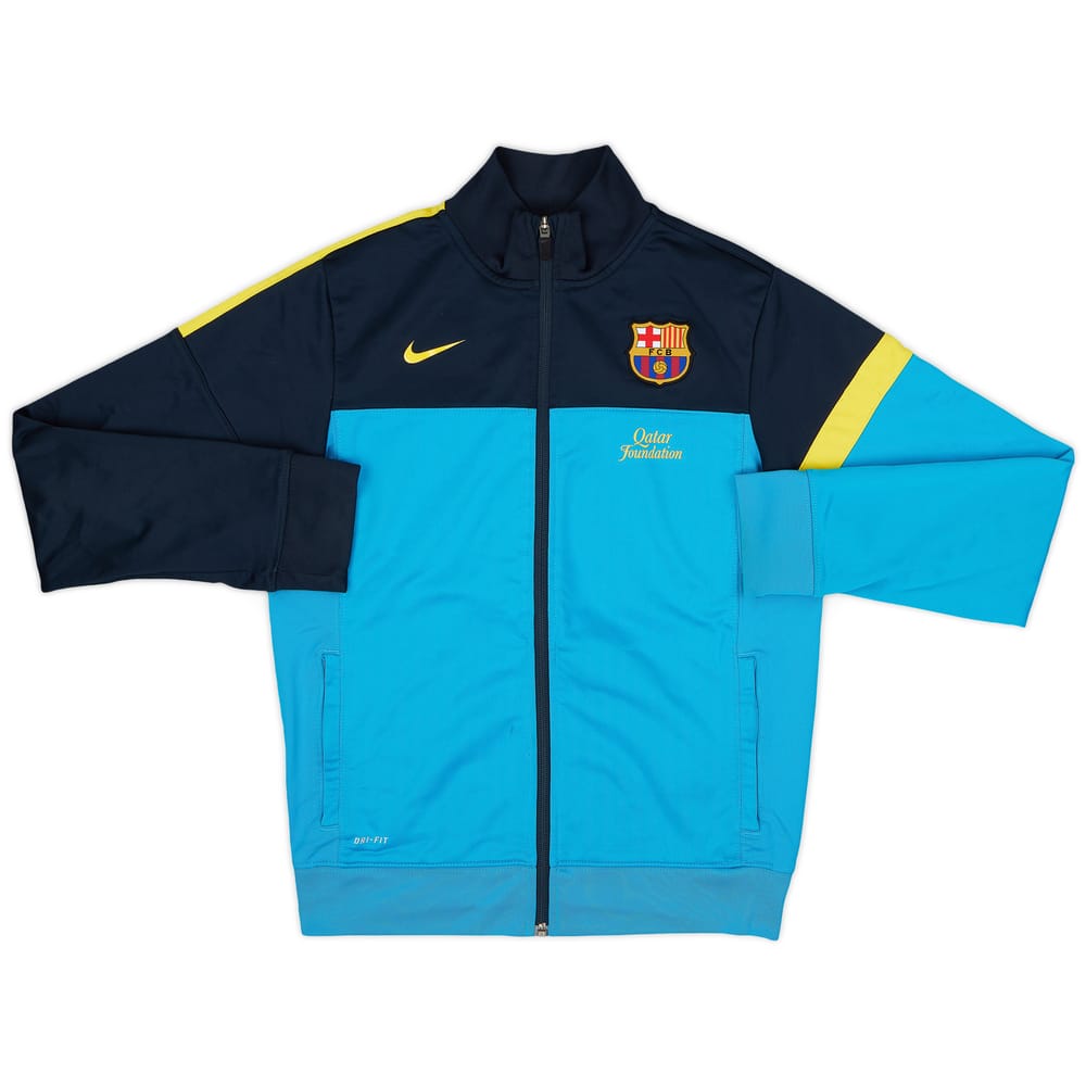 2012-13 Barcelona Nike Track Jacket - 8/10 - (L.Boys)