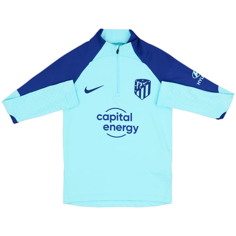 2022-23 Atletico Madrid Nike 1/4 Zip Training Top (S.Kids)