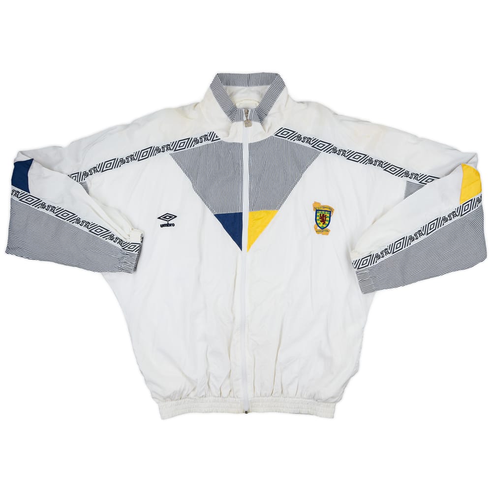 1990-92 Scotland Umbro Track Jacket - 9/10 - (L)