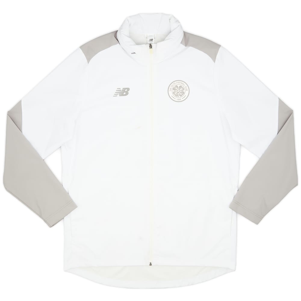 2019-20 Celtic New Balance Rain Jacket - 7/10 - (XL)
