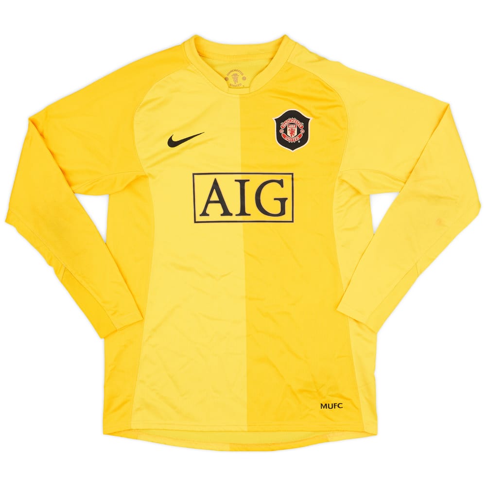 2006-07 Manchester United GK Shirt - 8/10 - (XL.Boys)