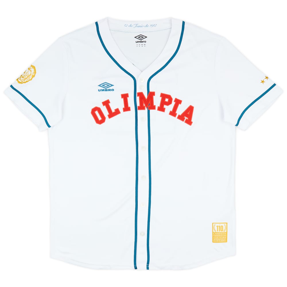 2022-23 CD Olimpia 110th Anniversary Baseball Shirt