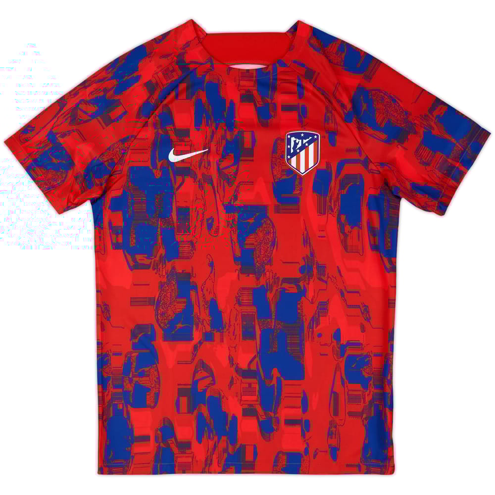 2023-24 Atletico Madrid Nike Pre-Match Shirt