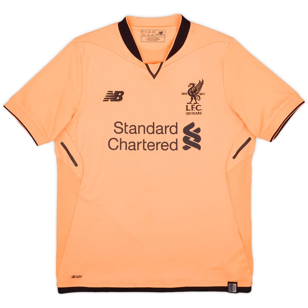 2017-18 Liverpool 125 Years Third Shirt - 8/10 - (XL.Boys)