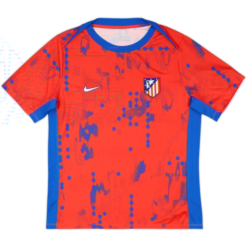 2024-25 Atletico Madrid Nike Pre-Match Shirt