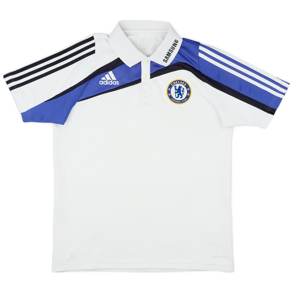 2009-10 Chelsea adidas Polo Shirt - 7/10 - (L)